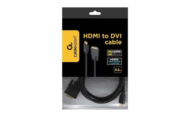 Cablexpert HDMI naar DVI adapterkabel, 1,8 m (CC-HDMI-DVI-6)