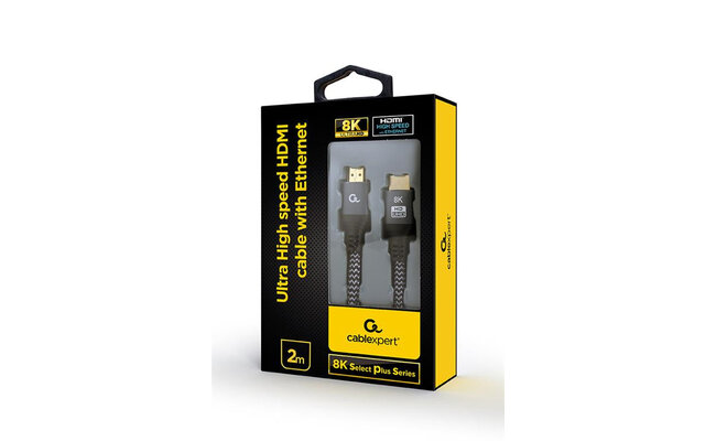 Cablexpert Cablexpert Ultra High Speed HDMI-kabel 8K met Ethernet, 2 m (CCB-HDMI8K-2M)