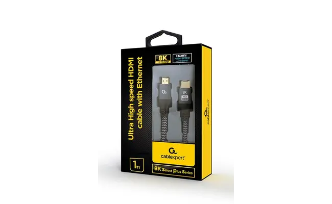 Cablexpert Ultra High Speed HDMI-kabel 8K met Ethernet, 1 m (CCB-HDMI8K-1M)