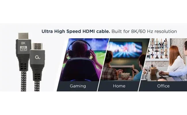 Cablexpert Ultra High Speed HDMI-kabel 8K met Ethernet, 1 m (CCB-HDMI8K-1M)