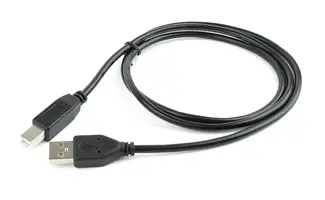 Cablexpert USB-kabel (A-B), 1 m, zwart (CCP-USB2-AMBM-1M)