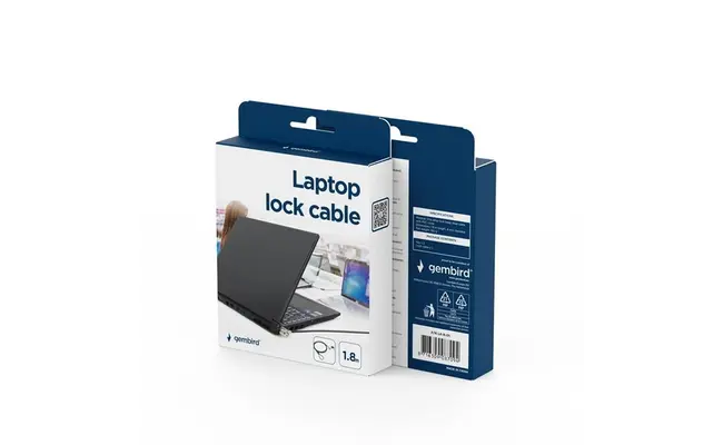 Gembird Gembird Kabelslot voor laptop met sleutel (LK-K-01)