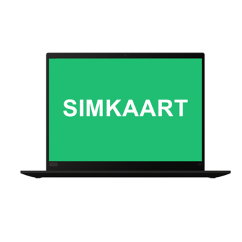 Laptop met simkaart