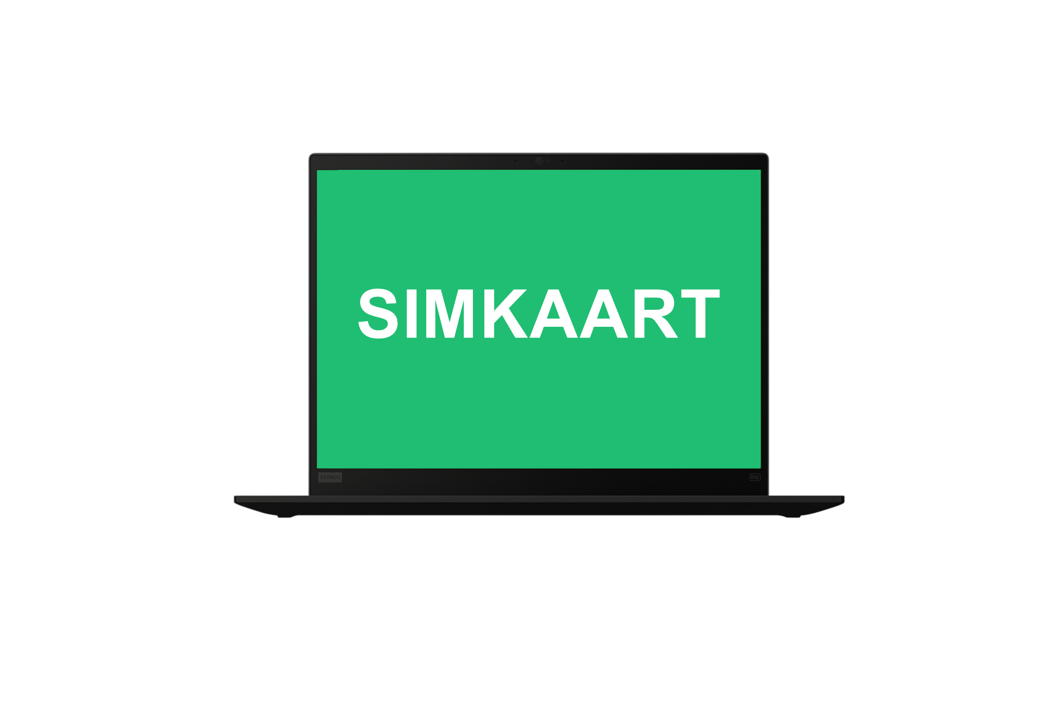 Laptop met simkaart