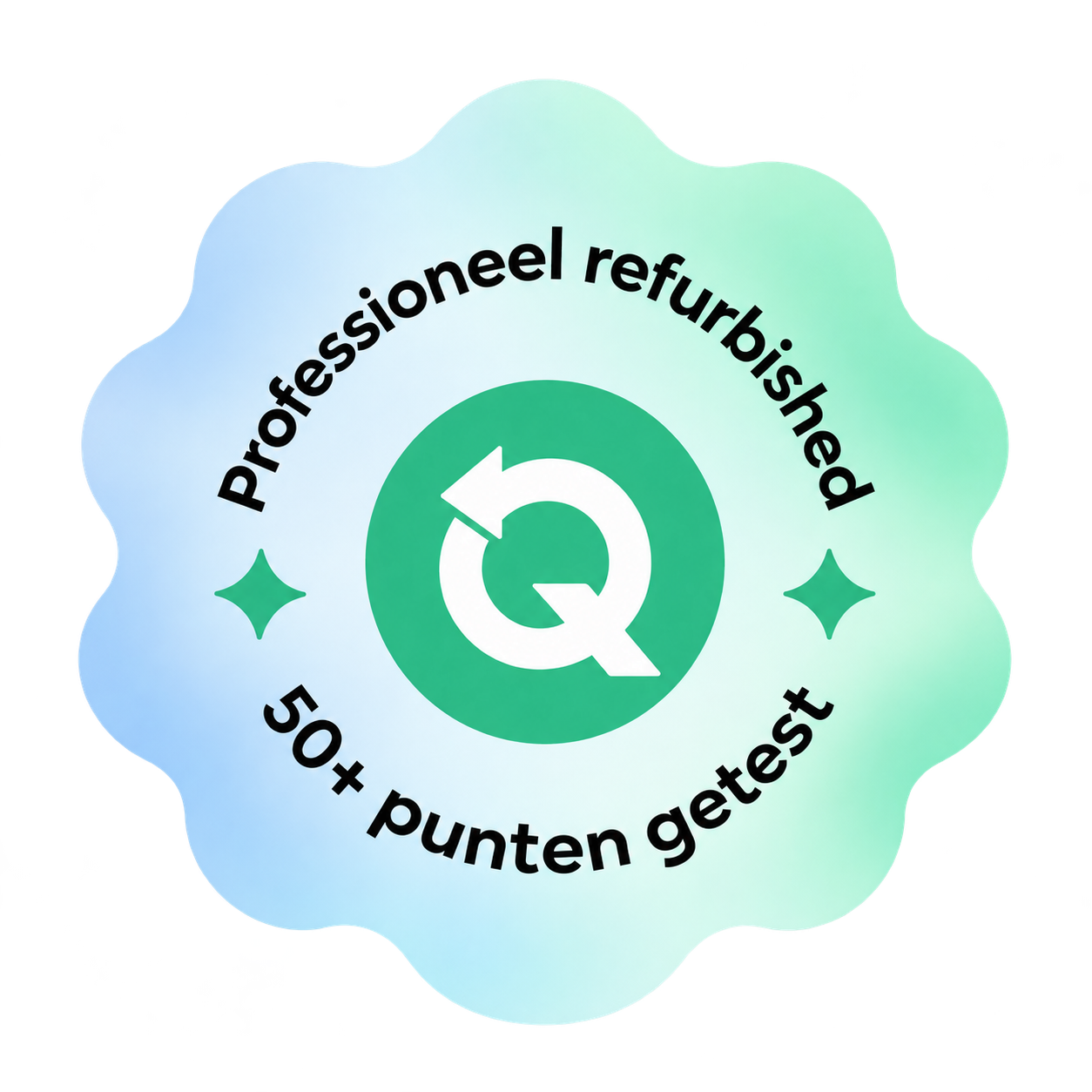 Professioneel refurbished, 50+ punten getest
