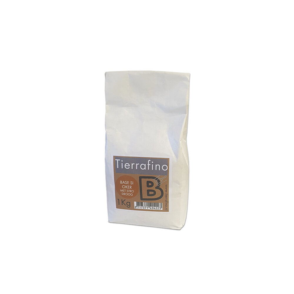 Tierrafino Base S2 - Universele Basisleem zonder Stro - Bruin & Aardvochtig