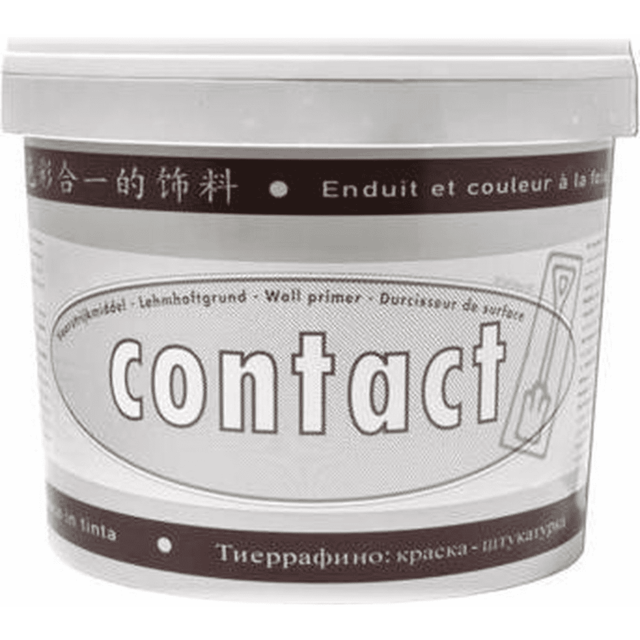 Tierrafino Contact – Ecologische hechtprimer voor leemstuc, pleisters en gladde of zuigende ondergronden