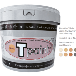 Tierrafino T-Paint – Ecologische leemstructuurverf