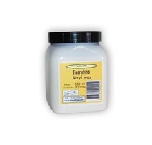 Tierrafino Acryl Was (Wax) – Transparante, zelfglanzende acrylwas voor leemfinish, tadelakt, kalkpleisters en verven