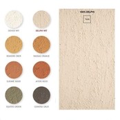 Tierrafino Finish – Natuurlijke leemstuc afwerkpleister voor wanden en plafonds. Damp-open, vochtregulerend en kleurecht. Verkrijgbaar in Sample, 1 kg, 25 kg en 1000 kg. Tierrafino Finish – Natuurlijke leemstuc afwerkpleister voor wanden en plafonds. Damp-open, vochtregulerend en kleurecht. Verkrijgbaar in Sample, 1 kg, 25 kg en 1000 kg.