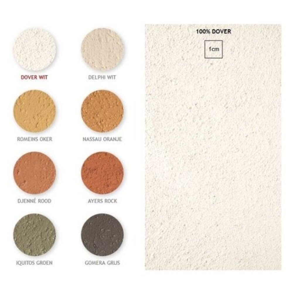 Kleur: Dover Wit, Hoeveelheid: Sample