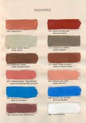 Kleurenkaarten Calcatex