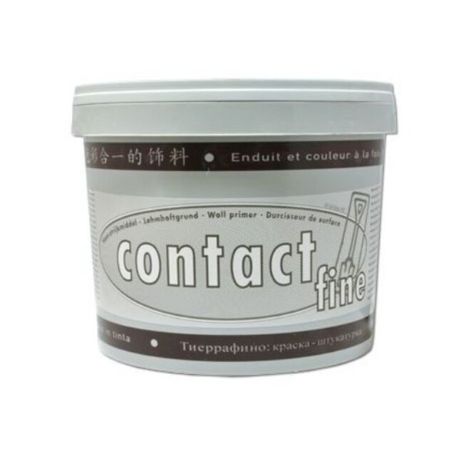 Tierrafino Contact Fine – Hechtprimer/voorstrijk voor leemverf (I-Paint, T-Paint) en stucco’s