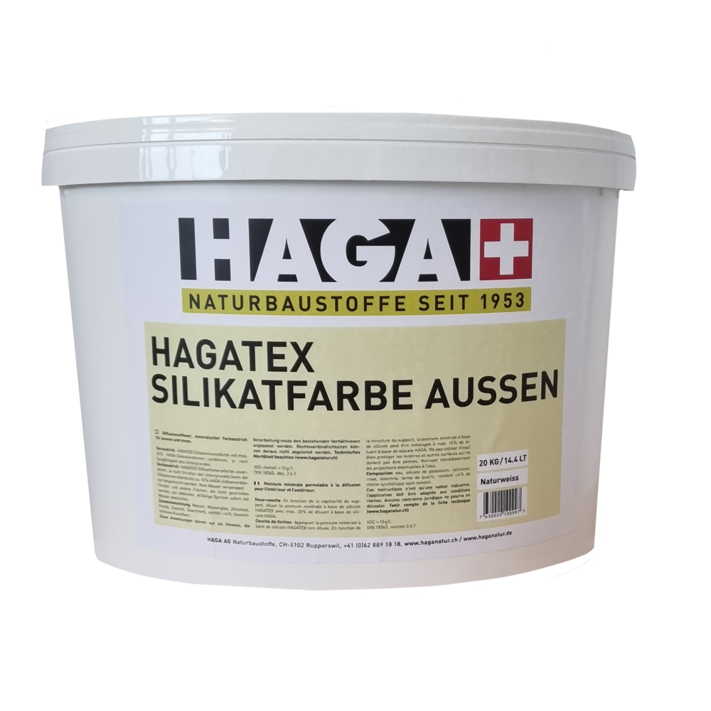 Haga Hagatex Silicaatverf voor buiten 5 kg