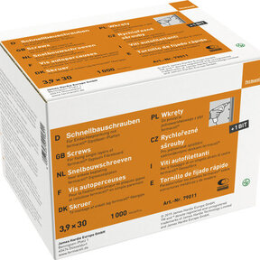 Fermacell Schroeven voor gipsplaat