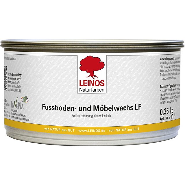 Leinos 310 Vloer- en Meubelwas LF | Natuurlijke Beschermwas voor Hout, Kurk en Meubels