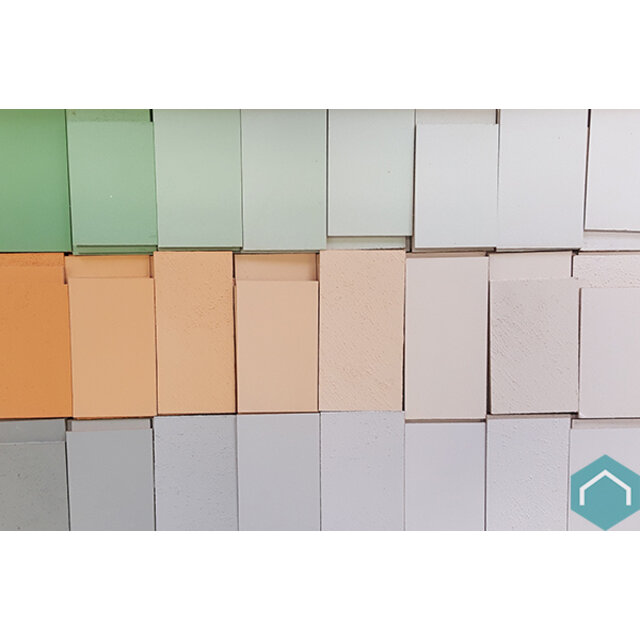 Tierrafino Dry Paint – Biobased leemverf in poedervorm, eenvoudig aan te maken met water. Verkrijgbaar in 2, 6 en 12 kg. Damp-open, vochtregulerend en antistatisch.