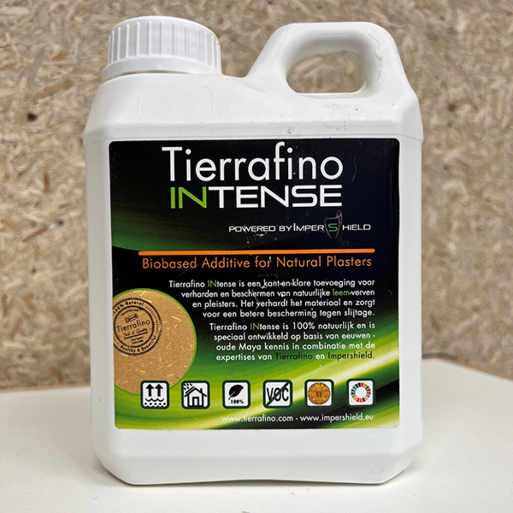 Tierrafino Intense – 1 liter (voor ca. 20–25 kg leem)