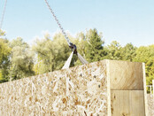 Mantis - de herbruikbare hijsband voor het hijsen en transporten van houten elementen