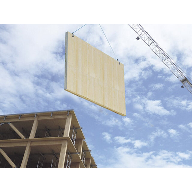 Mantis - de herbruikbare hijsband voor het hijsen en transporten van houten elementen