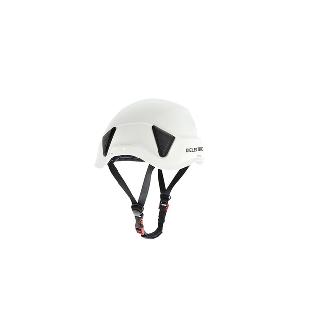 Dielektrische helm, de helm die u beschermt tegen elektriciteit. Dielektrische helm, de helm die u beschermt tegen elektriciteit.