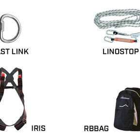 Basis dak valbeveiligingsset