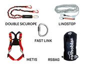 Medium dak valbeveiligingsset