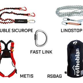 Medium dak valbeveiligingsset