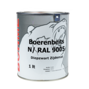 Boerenbeits RAL 9005 Diepzwart