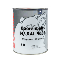 Boerenbeits RAL 9005 Diepzwart