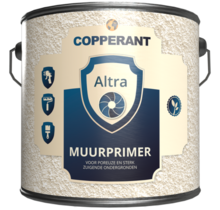 Copperant Altra Muurprimer, wit gepigmenteerde voorstrijk voor zuigende en poederende ondergronden