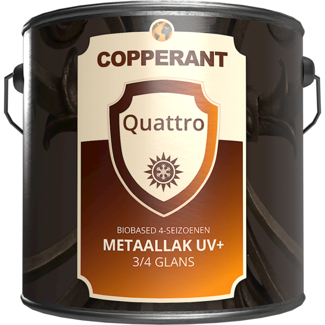 Copperant Quattro Metaallak UV+ 3/4 glans