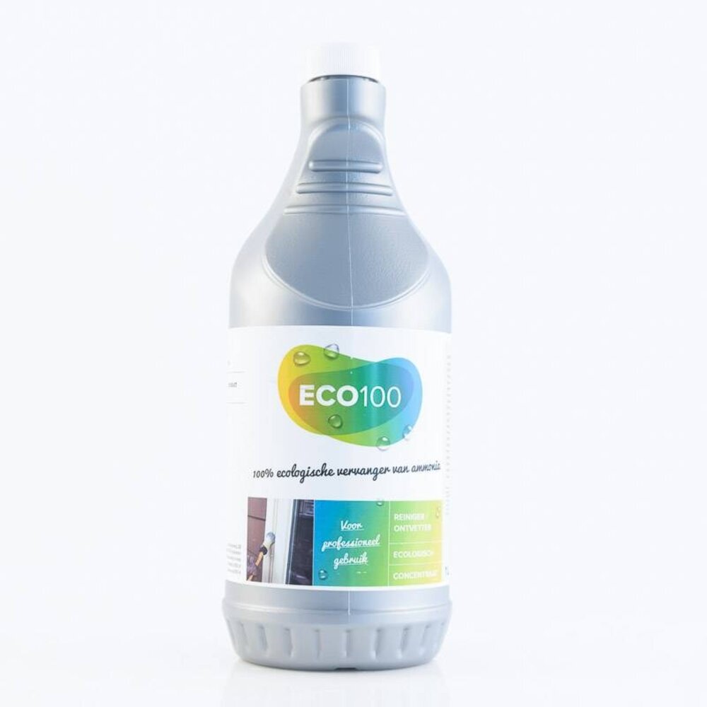 ECO100 Des-Eco D. alcoholvrije, mensvriendelijke, hygiënische en verzorgende ontvetter