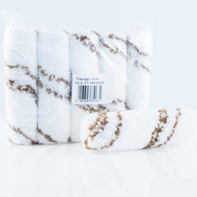 Microvezel beitsroller | sausroller bruine draad