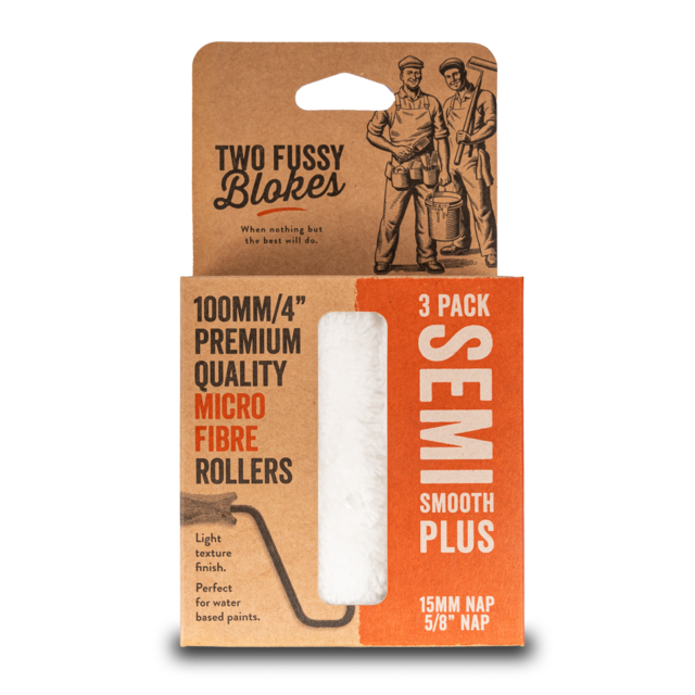 Two Fussy Blokes Semi Smooth Plus microvezel verfroller