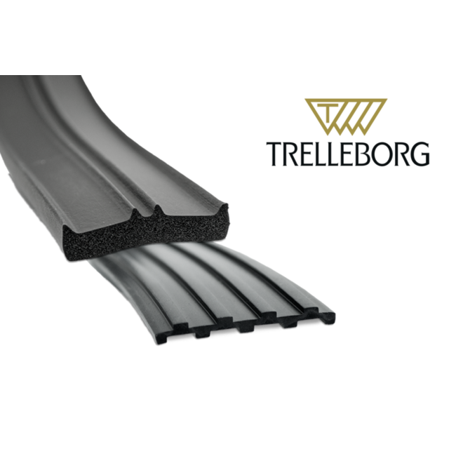 Loopgeluidsisolatie van celrubber/massief rubber