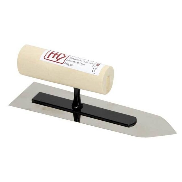 Fijnstucspaan vlakke voet