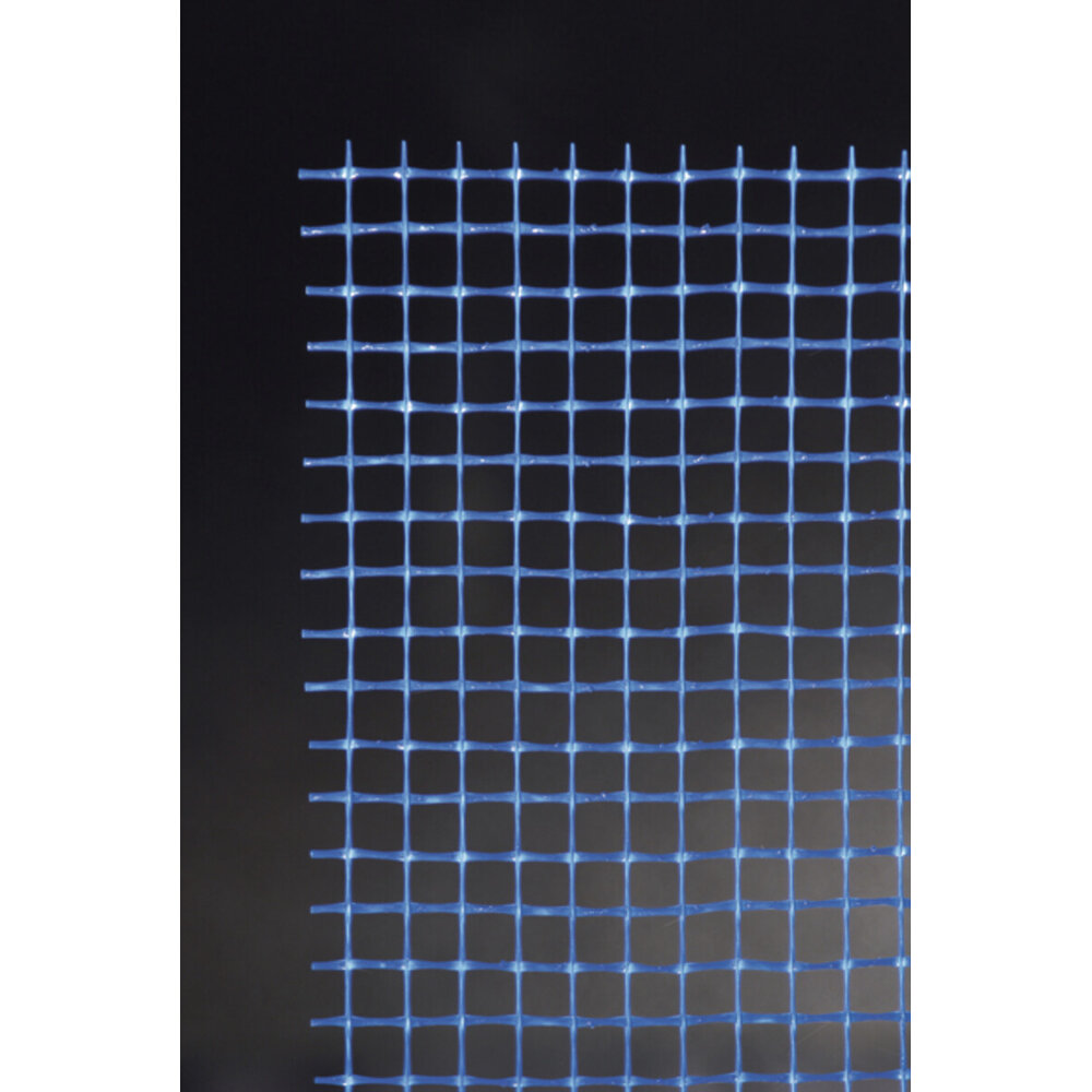 Glasvezel wapeningsgaas universeel blauw 110 gr/m2 - 1,00 x 50 m