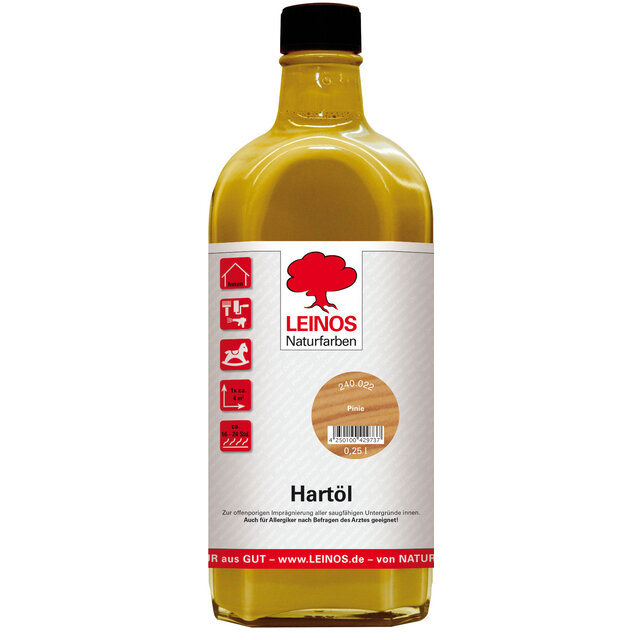 Leinos 240 Hardolie | Natuurlijke en Slijtvaste Houtolie voor Vloeren, Meubels en Interieur