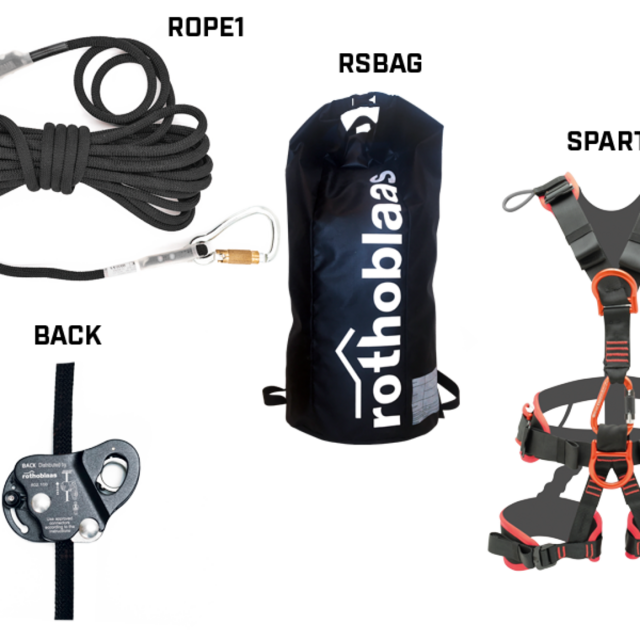 Professionele dak valbeveiligingsset