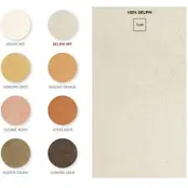 Tierrafino Stone Tadelakt – Ecologische, dampopen kalkpleister in Delphi Wit voor badkamer, keuken en interieurtoepassingen