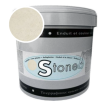 Tierrafino Stone Tadelakt – Ecologische, dampopen kalkpleister in Delphi Wit voor badkamer, keuken en interieurtoepassingen