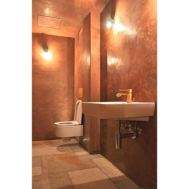 Tierrafino Stone Tadelakt – Ecologische, dampopen kalkpleister in Delphi Wit voor badkamer, keuken en interieurtoepassingen