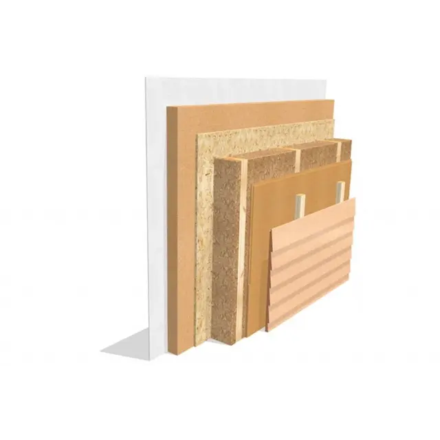 Agepan DWD Protect 16 mm houtvezel onderdak- en gevelplaat. Waterkerend, Dampopen en Slagvaste Ecologische MDF Plaat met TG-4 verbinding.