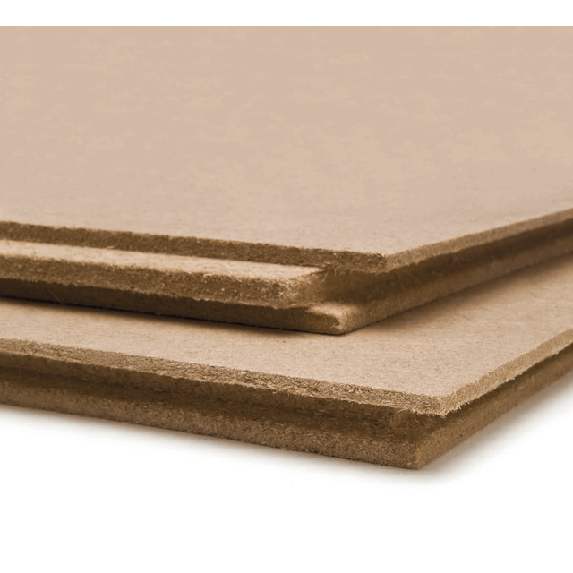 Agepan DWD Protect 16 mm houtvezel onderdak- en gevelplaat. Waterkerend, Dampopen en Slagvaste Ecologische MDF Plaat met TG-4 verbinding.
