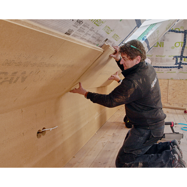 Agepan THD Install | Drukvaste Isolerende Houtvezelplaat voor Binnenafbouw