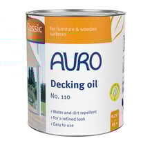 AURO 110 Terrasolie – natuurlijke houtolie voor terrassen en vlonders buiten