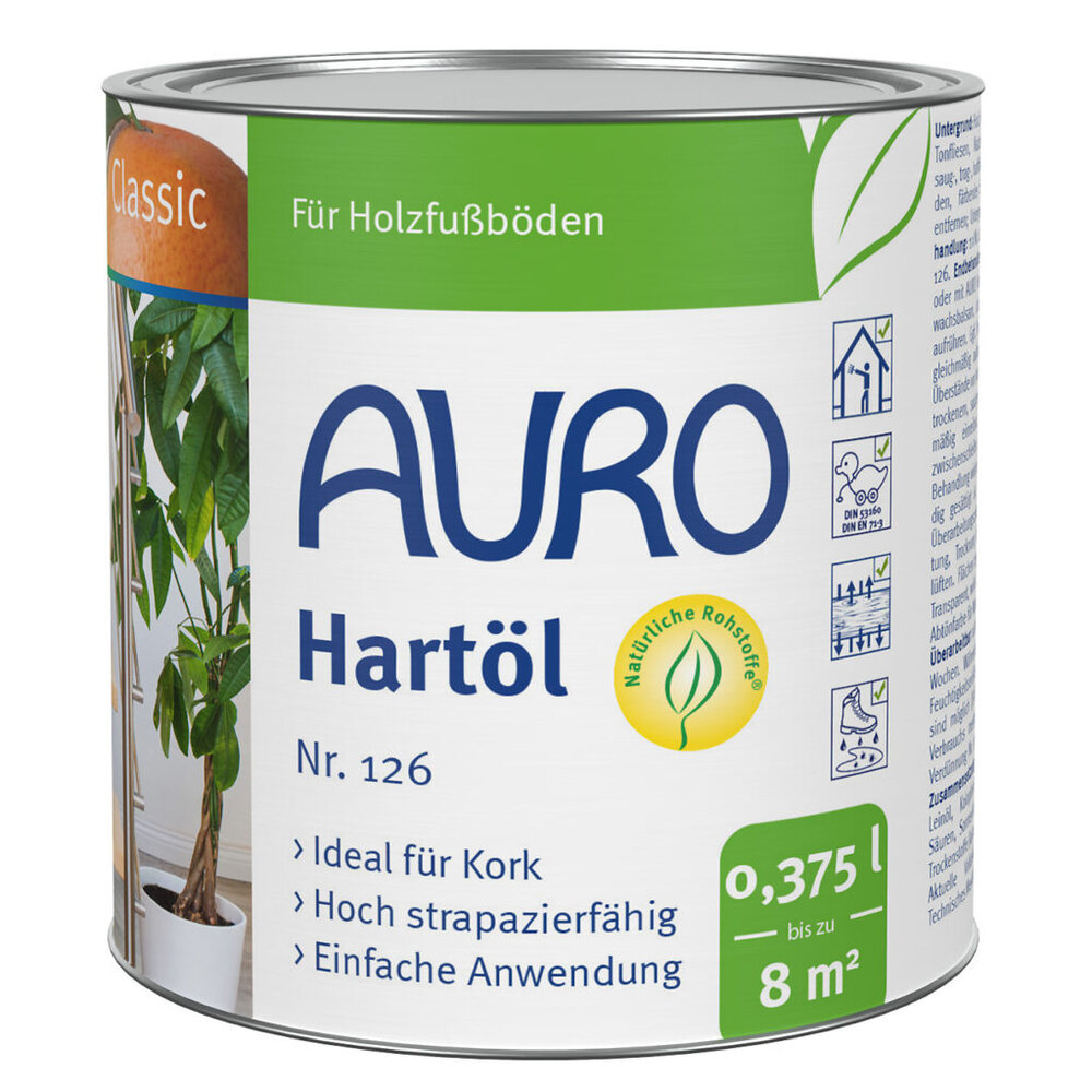 AURO 126 Harde Olie - 0,375 Liter