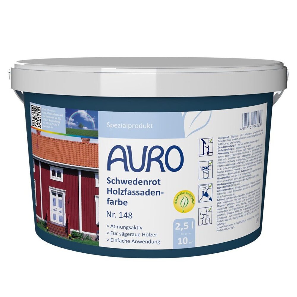 Auro 148 Zweeds rood - 2,5 Liter