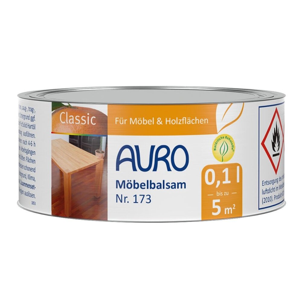 AURO 173 Larikshars Meubelwas - 0,1 Liter